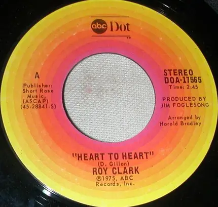 Roy Clark - Heart To Heart/Someone Cares For You