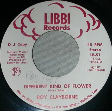 Roy Clayborne - Different Kind Of Flower / Eileen