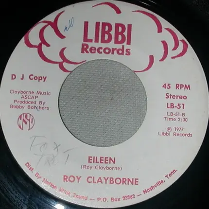 Roy Clayborne - Different Kind Of Flower / Eileen