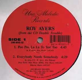 Roy Ayers - From The CD Double Trouble