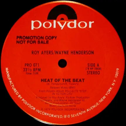 Roy Ayers / Wayne Henderson - Heat Of The Beat