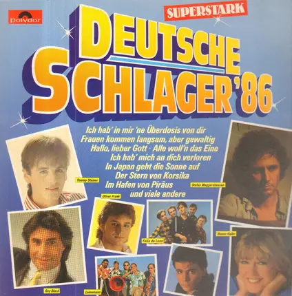Roy Black, Nino De Angelo, Leinemann … - Deutsche Schlager '86
