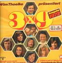 LP - Roy Black, Anita, Daliah Lavi, Chris Roberts, Karel Gott, Max Reger, James Last  ua. - Wim Thoelke Präsentiert: 3x9 - 9 Stars Mit 27 Melodien
