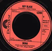 7inch Vinyl Single - Roy Black - Mona
