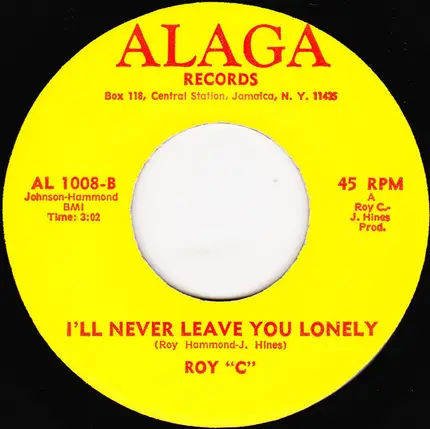 Roy C. Hammond - I'm Gonna Love (Somebody Else's Woman)
