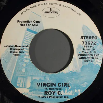 Roy C. Hammond - Love Me Till Tomorrow Comes