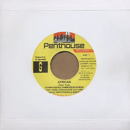 Roy 'Gramps' Morgan / Beres Hammond / Bushman / Tony Rebel / Queen Ifrica / Louie Culture / Marcia - African