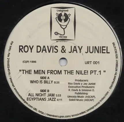 Roy Davis & Jay Juniel - The Men From The Nile! Pt. 1