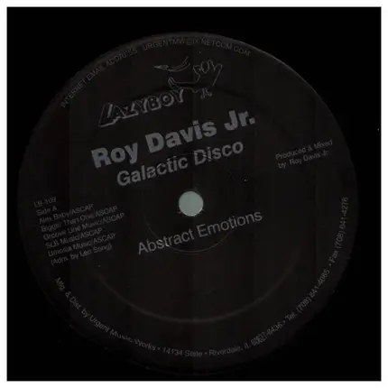Roy Davis. Jr. - Galactic Disco
