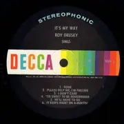 LP - Roy Drusky - It's My Way