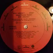 LP - Roy Drusky - Roy Drusky... Doin' Something Right