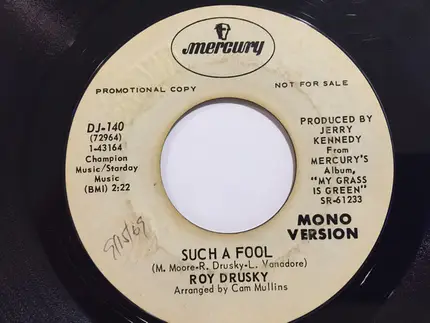 Roy Drusky - Such A Fool