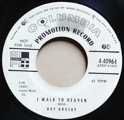 Roy Drusky - Walkin' / I Walk To Heaven