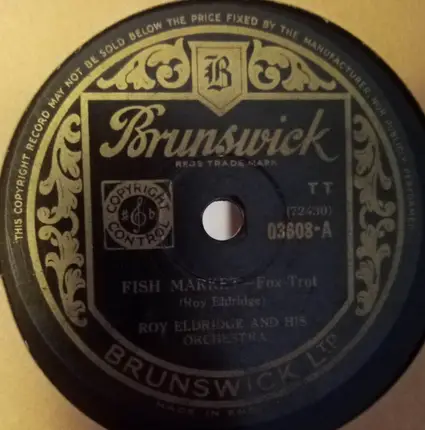 Roy Eldridge And His Orchestra - Fish Market / Twilight Time