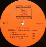 LP - Roy Eldridge - 1947 WNEW Saturday Night Swing Session