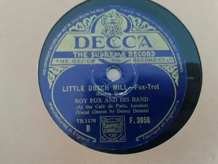 Roy Fox & His Band - Aloha Beloved / Little Dutch Mill