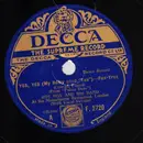 Schellack - Roy Fox & His Band - Yes, Yes (My Baby Said 'Yes') / You Call It Madness (I Call It Love)