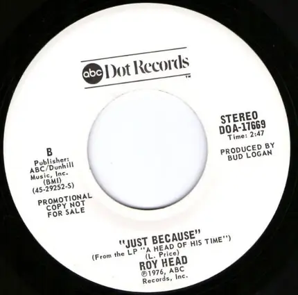 Roy Head - Angel With A Broken Wing