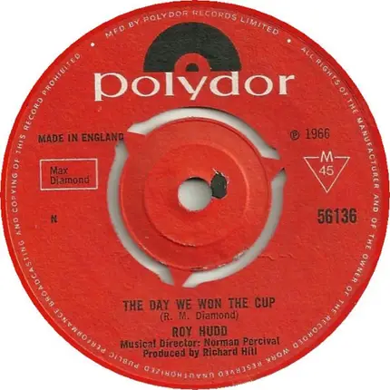 Roy Hudd - The Day We Won The Cup