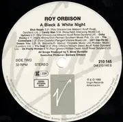 LP - Roy Orbison - Roy Orbison And Friends - A Black And White Night Live