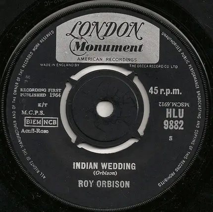 Roy Orbison - IT'S OVER