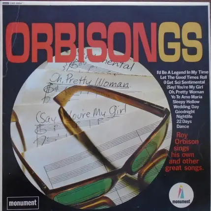 Roy Orbison - Orbisongs