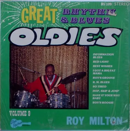 Roy Milton - Great Rhythm & Blues Oldies Volume 9 - Roy Milton