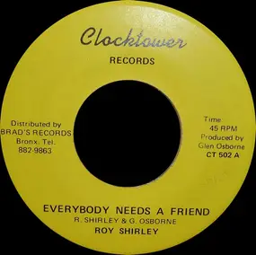 Roy Shirley - Everybody Needs A Friend