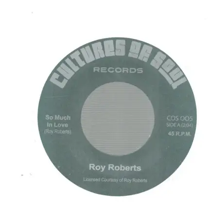 Roy Roberts - So Much in Love / You Move Me