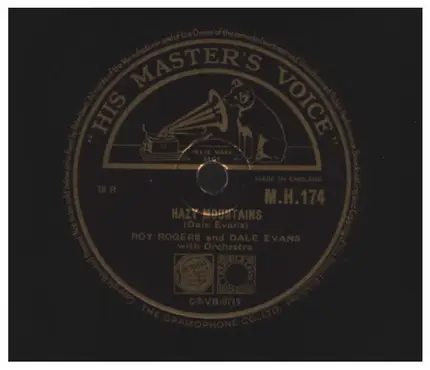 Roy Rogers And Dale Evans - Hazy Mountains / You've Got A Rope Around My Heart