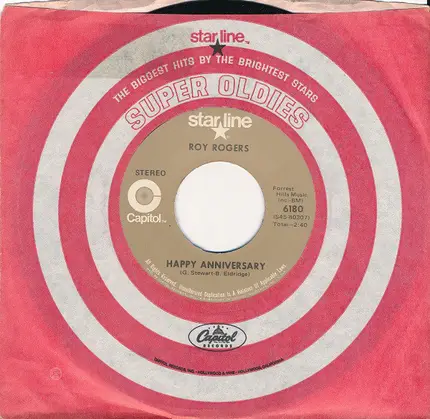 Roy Rogers - Happy Anniversary / Lovenworth