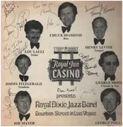 LP - Royal Dixie Jazz Band - Frank Toti & Michael Gaughan - Royal Inn Casino Presents, Royal Dixie Jazz Band - Bourbon Street In Las Vegas - SIGNED