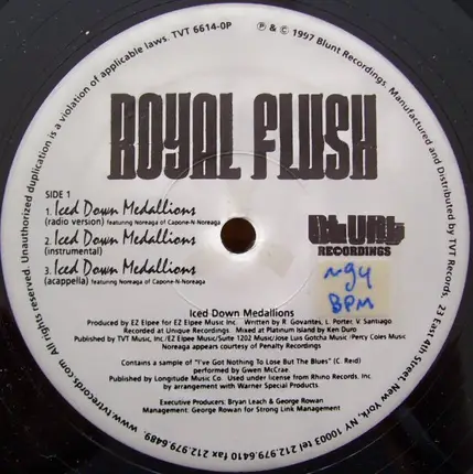 Royal Flush - Iced Down Medallions / Shines