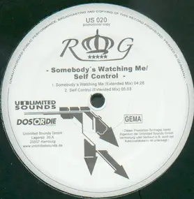 Royal Gigolos - Somebody's Watching Me / Self Control