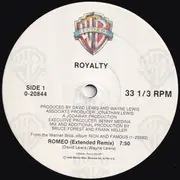 12inch Vinyl Single - Royalty - Romeo