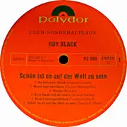 LP - Roy Black - Schön Ist Es Auf Der Welt Zu Sein - Club-Sonderauflage