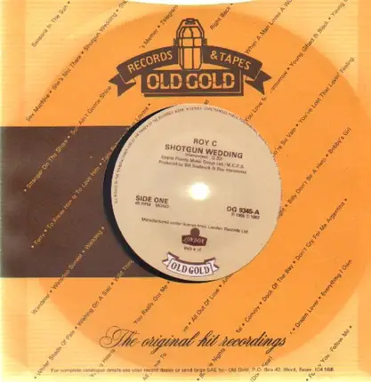 Roy C. Hammond / Bobby (Boris) Pickett - Shotgun Wedding / Monster Mash