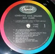 LP - Roy Clark - Sings Lonesome Love Ballads