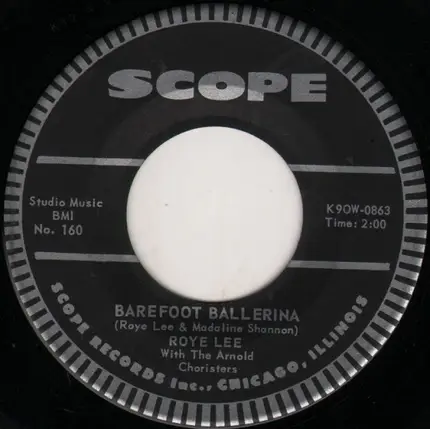 Roye Lee With The Arnold Choristers - Goodbye My Love / Barefoot Ballerine