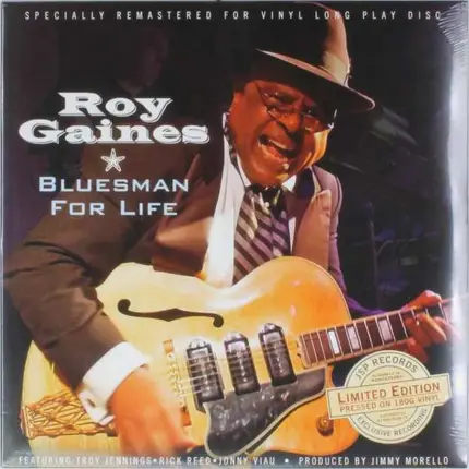 ROY GAINES - Bluesman for Life