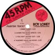 LP - Roy Loney & The Phantom Movers - Phantom Tracks