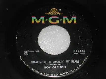 Roy Orbison - Breakin' Up Is Breakin' My Heart