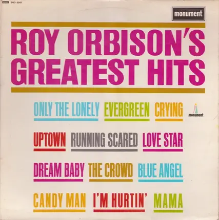 Roy Orbison - Roy Orbison's Greatest Hits