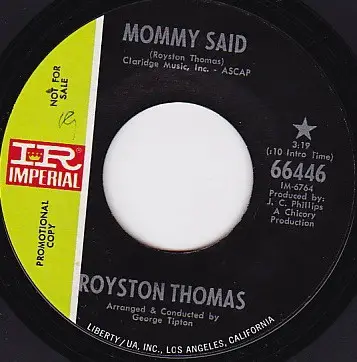 Royston Thomas - Mommy Said
