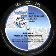 12inch Vinyl Single - Rozalla - Faith (In The Power Of Love) (Remixes)