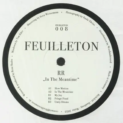 RR - In The Meantime EP