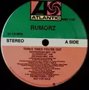 12'' - Rumorz - Three Times You're Out