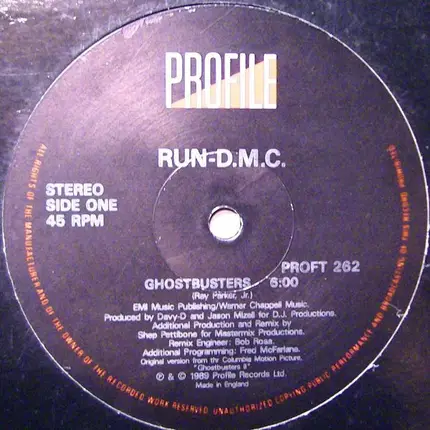 Run-DMC - Ghostbusters