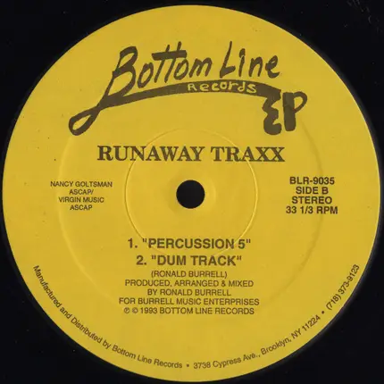 Runaway Traxx - EP