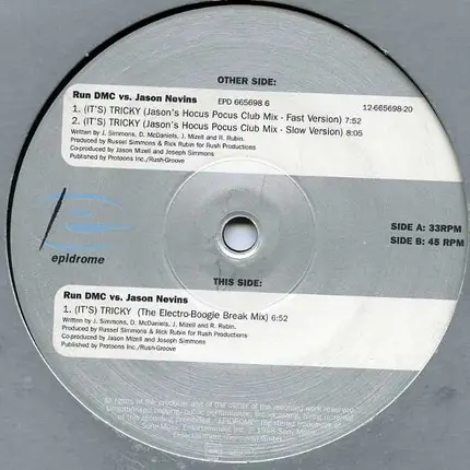 Run-DMC vs. Jason Nevins - It's Tricky